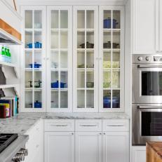White Kitchen Cabinets and Quartz Counters