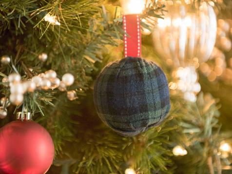 Upcycle Old Flannels Into Totally On-Trend Ornaments
