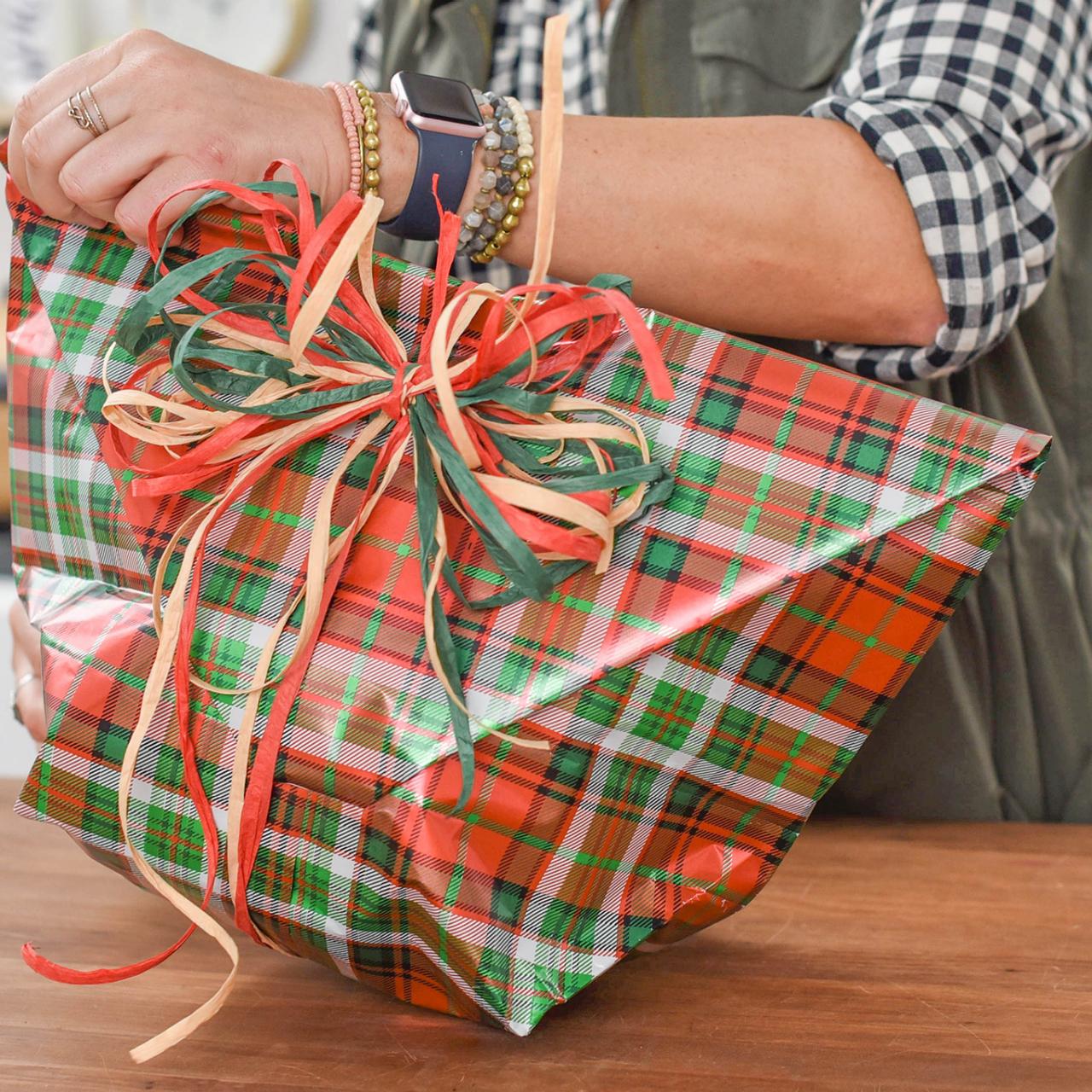 How to Make a Gift Bag Out of Wrapping Paper - A Beautiful Mess