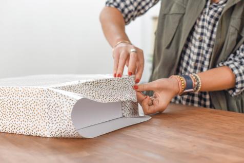 How to Perfectly Wrap a Gift, Wrapping a Present Step-by-Step