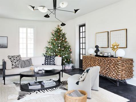 A Unique, Neutral-Chic Home Ready for the Holidays