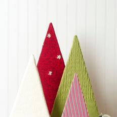 Holiday Fabric Tree Decor