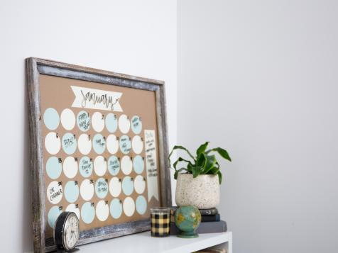 DIY This Calendar You Can Use Year After Year