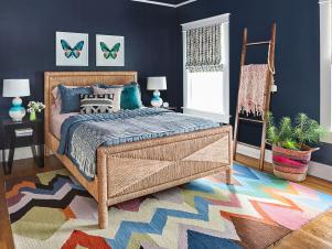 A Bold Makeover Took 10 Years Off This Guest Bedroom