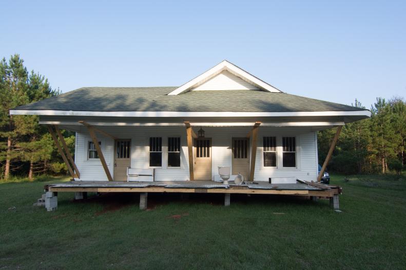 Once a dairy farm, the Simmons-Rahaim house will soon be a cozy single family home on Home Town