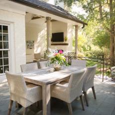 Durable Chairs Pair With Stain-Resistant Table