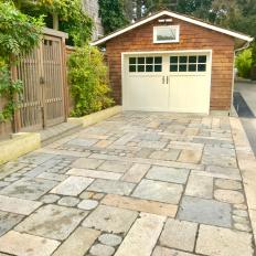 Driveway Inspired By Ancient Asian Path