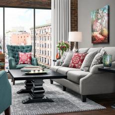 Stunning Accents Show Neutral Upholstery’s Versatility