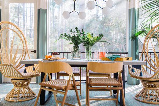 Porch Dining Area