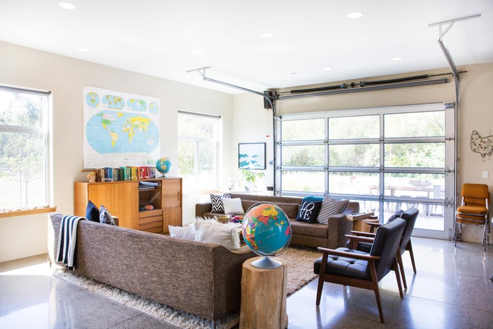 garage into family room