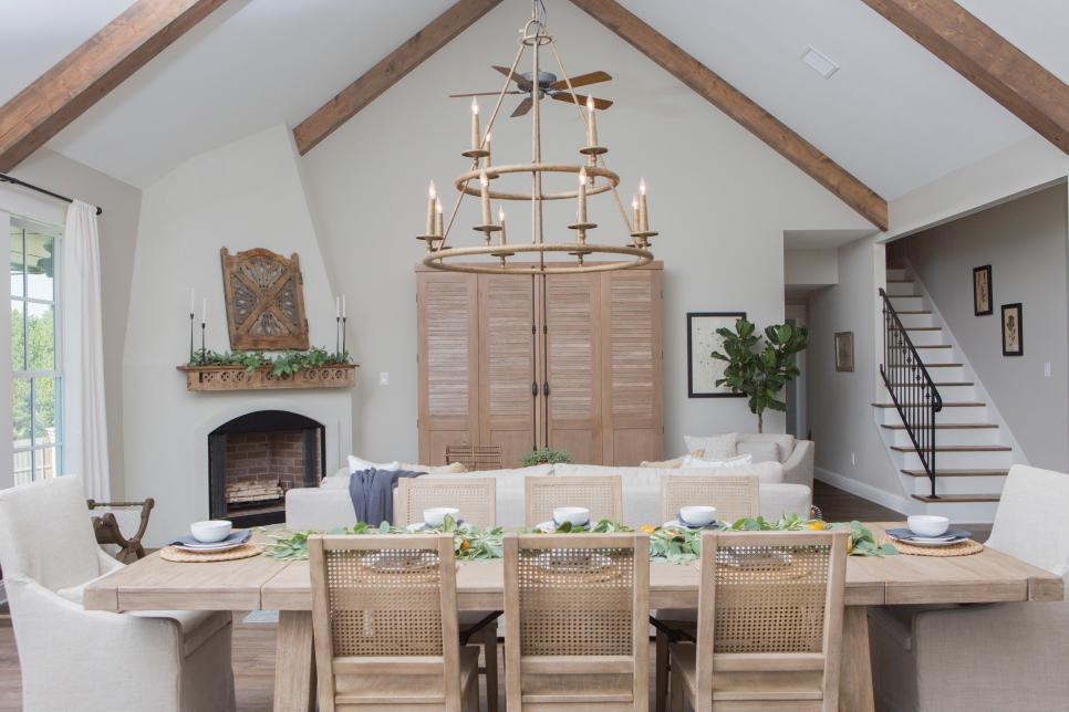 Fixer Upper S Best Dining Rooms And, Joanna Gaines Dining Room Images Traditional