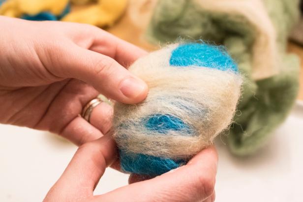 Follow this technique to learn how to make felted wool soap covers.