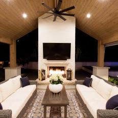 Cozy, Outdoor Living Room
