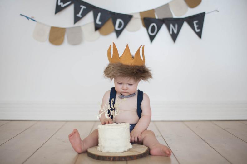 "A Wild One" where the wild things are first birthday party.