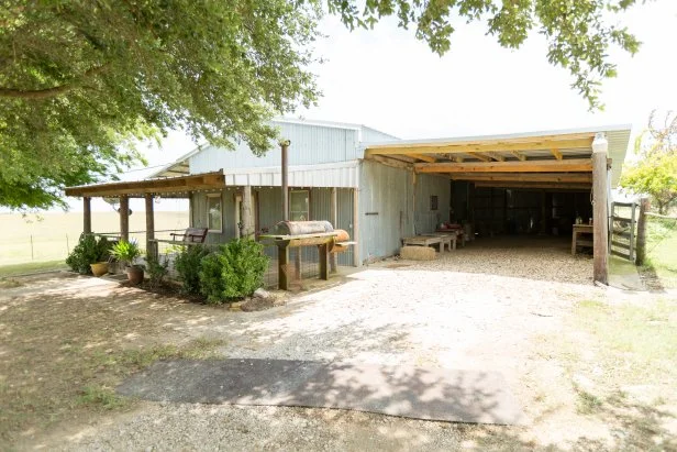 The exterior of the Brooks home before renovations, as seen on Fixer Upper.