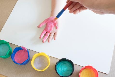 How to Make (Really Thick) Kids' Finger Paints