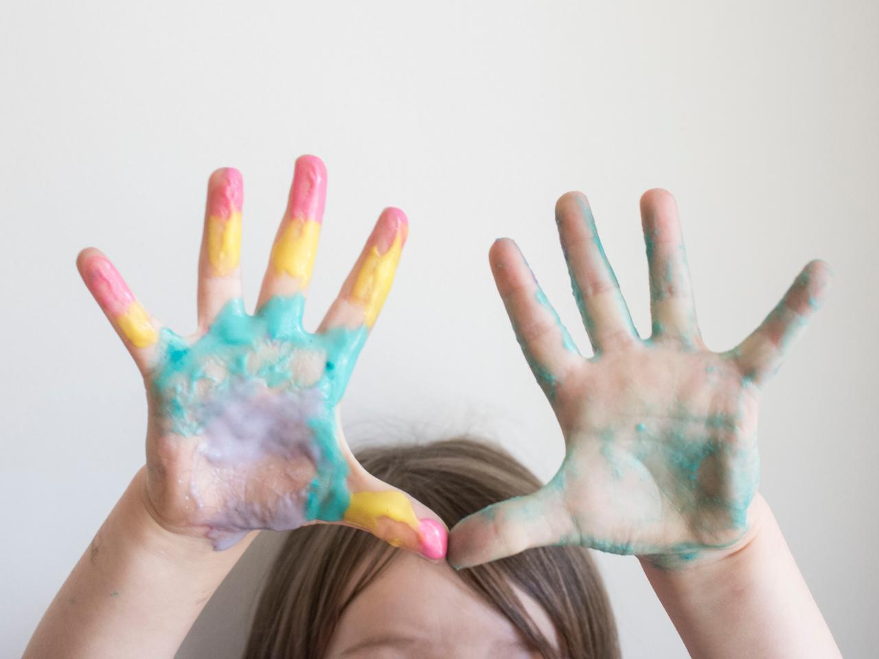 Crafts for Kids: Homemade Paint with Food Coloring {Non Toxic}