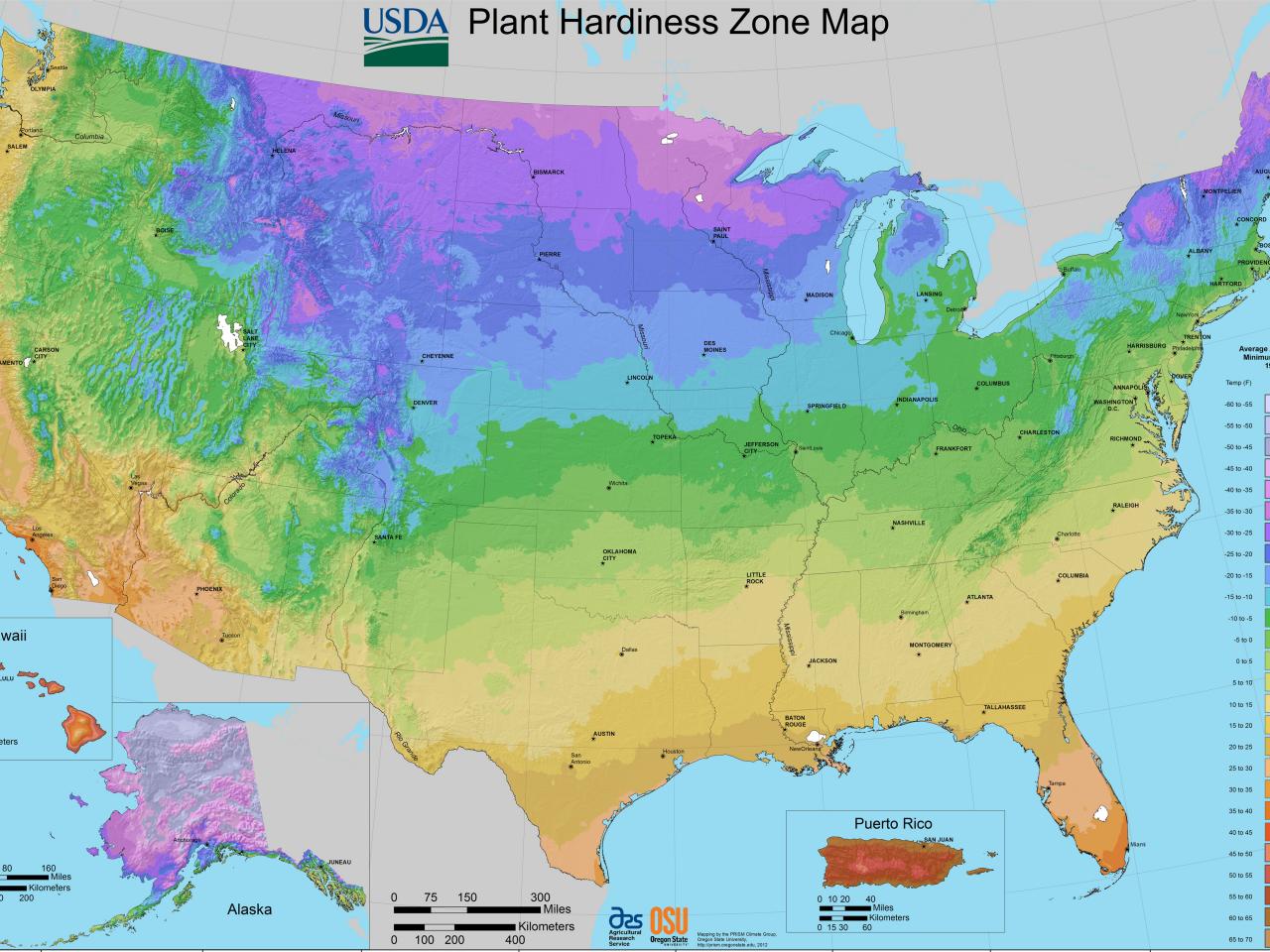 Usda 2023 Plant Hardiness Zone Map