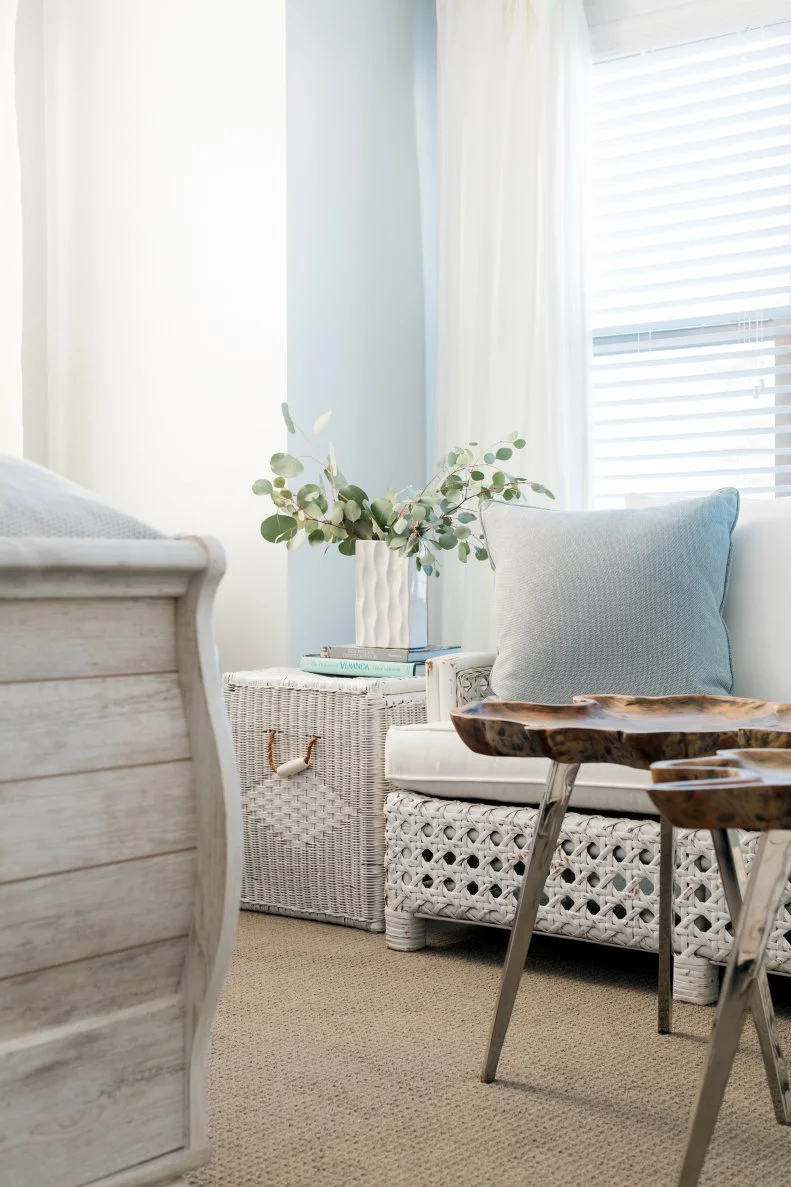 Check out estate sales and second-hand stores for big ticket items with good bones. Often a new fabric or fresh paint color can turn a dated cast-off into a chic conversation piece. Avoid any seating that sways, creaks or sags when you sit on it. When shopping for dressers, avoid any piece with sticking drawers. 