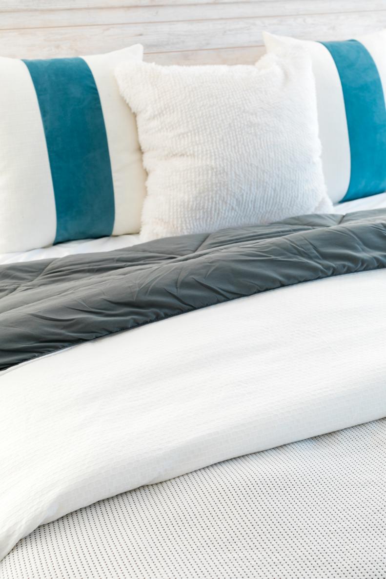 When it comes to smart spending, it’s all about the bed. We spend approximately 1/3 of our lives in bed, so invest in a mattress that’s well-built, well-reviewed and comfortable. You’ll also want to spend a little extra on high-quality sheets but look beyond thread count (TC). A 400 TC cotton sheet made with high-quality fibers will be stronger and softer over the long run than a 1200 TC sheet made with sub-par fibers. Look for terms like Egyptian long-staple or anything with “pima” in it for cool, soft sheets that won’t pill after the first few washings. If you’re a stickler about wrinkles, a polyester/cotton blend may be your best bet!