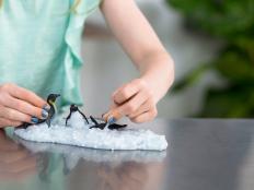 Make the most of snowy days indoors with this cold-weather slime that's almost like the real thing.