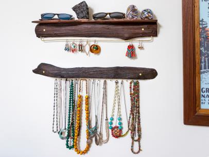 Build a Jewelry Organizer From Driftwood