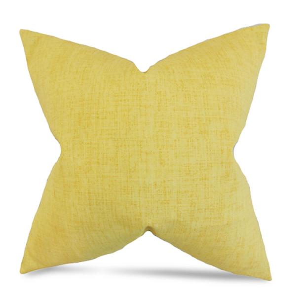 Vibrant Yellow Throw Pillow