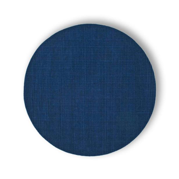 Hand-tufted Blue Wool Rug (8' Round)