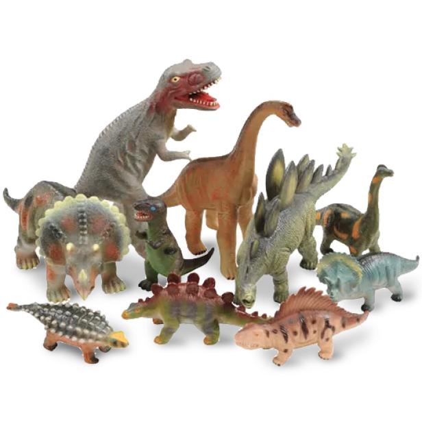 Plush Dinosaur Set
