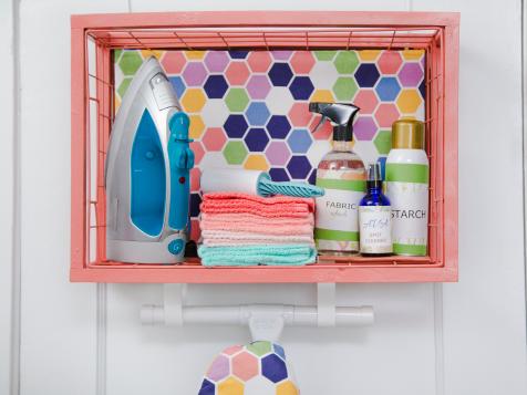 Corral Ironing Essentials With This DIY Storage Solution