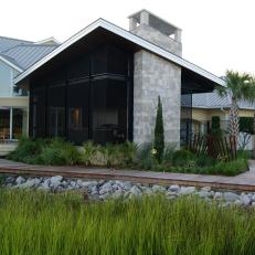 Exterior With Deck Walkway and Grasses