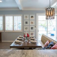 Eat-In Kitchen With Banquette