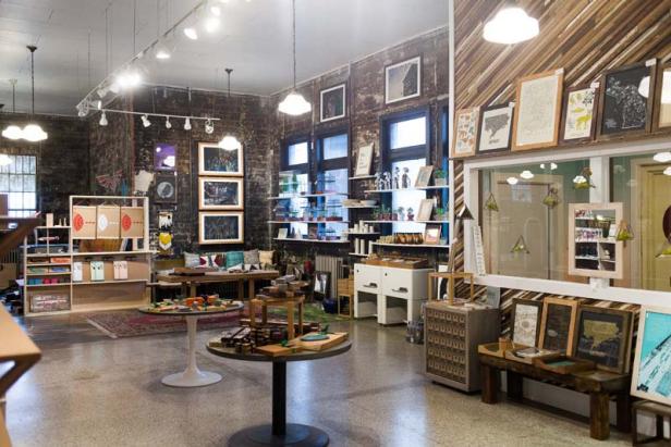 DIY retail space and makerspace POST Detroit.