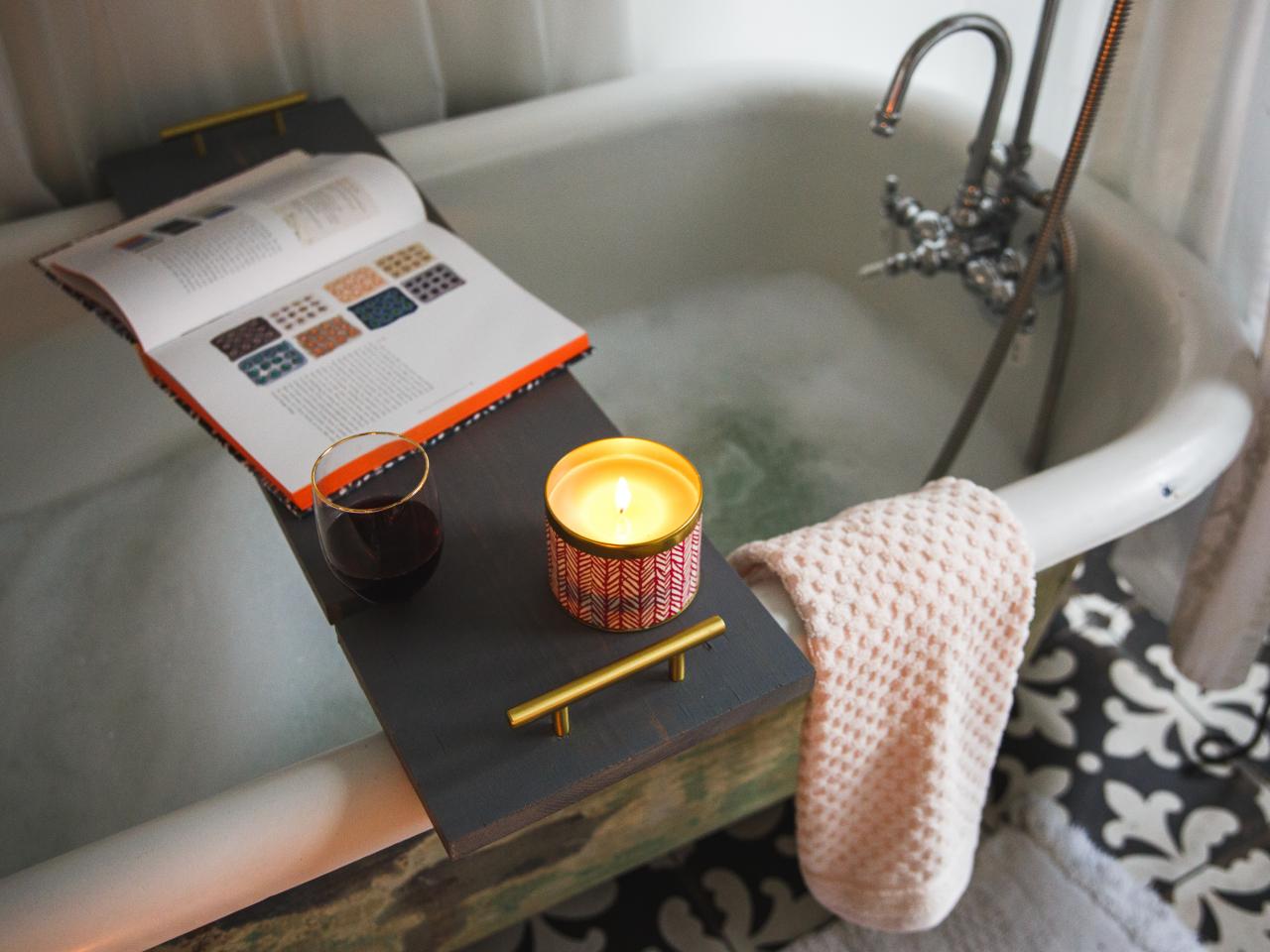 Bath tub tray caddy - health and beauty - by owner - household