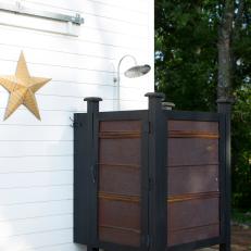 Outdoor Shower and Star