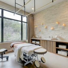 Massage Room and Candles