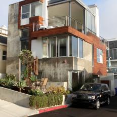 Ultra-Modern Home Front Elevation