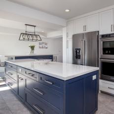 Blue Island Increases Kitchen's Functionality 