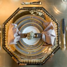 Gold Place Setting