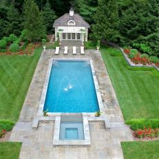 Pool and Formal Gardens