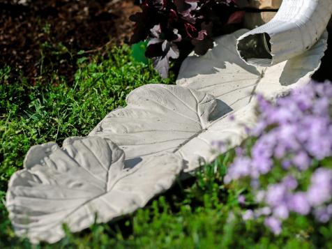 Crafting With Concrete: Easy DIY Leaf Bowls