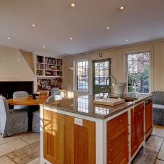 Traditional Kitchen Includes Ample Storage
