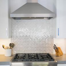 Stainless Stove and Range Hood