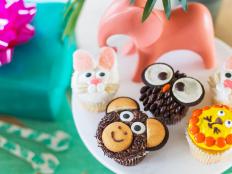 Animal Emoji Cupcakes