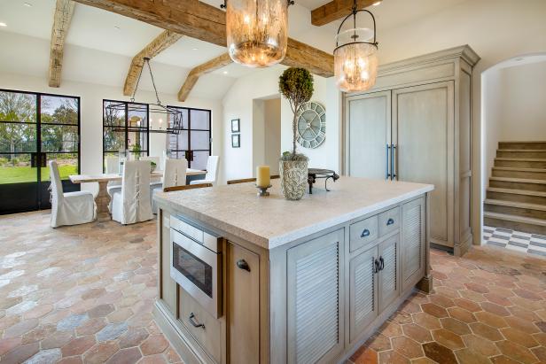  French  Country  Kitchen  With Terra Cotta Floor  HGTV