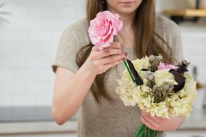 Use silica gel from michaels to preserve wedding bouquet looking alive and  natural instea…