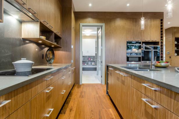 Paneled Kitchen and Pantry