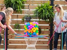 Kick your backyard bash up a notch with giant kerplunk, a game that is certain to entertain kids of all ages for hours on end.