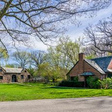 Photos Hgtv Brick Home And Guest House Exterior