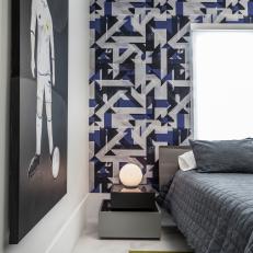 Geometric Inspired Boy's Room Design 